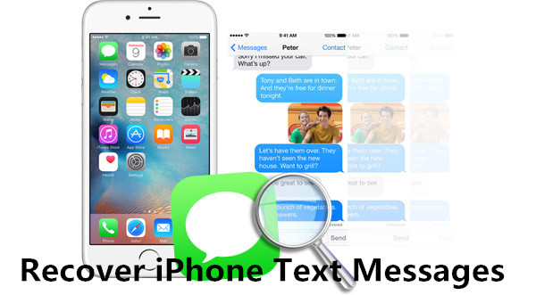 Recover deleted text messages on iPhone