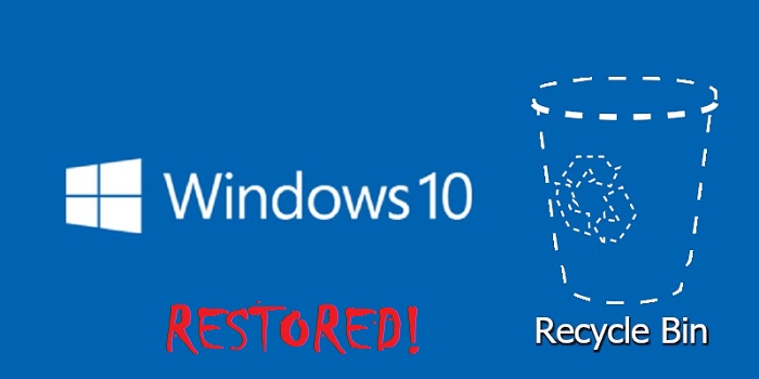 Restore recycle bin windows 10