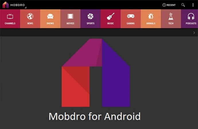 Mobdro for Android