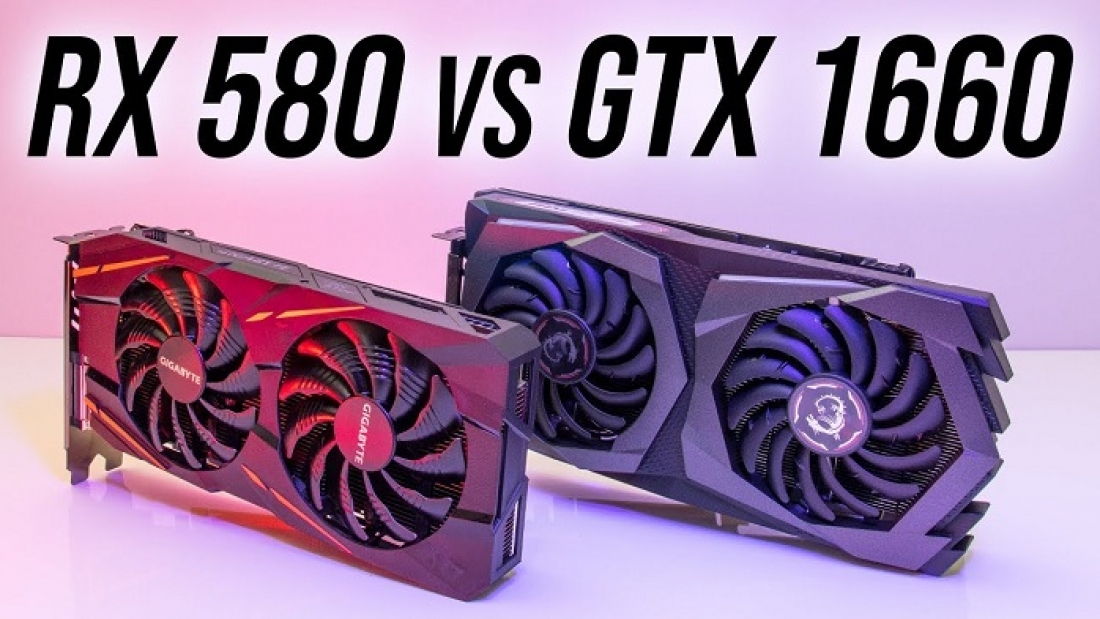 gtx 1660 vs rx 580