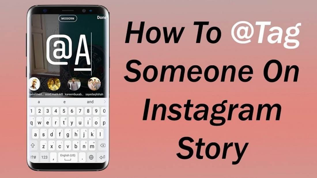 How to tag someone on Instagram story
