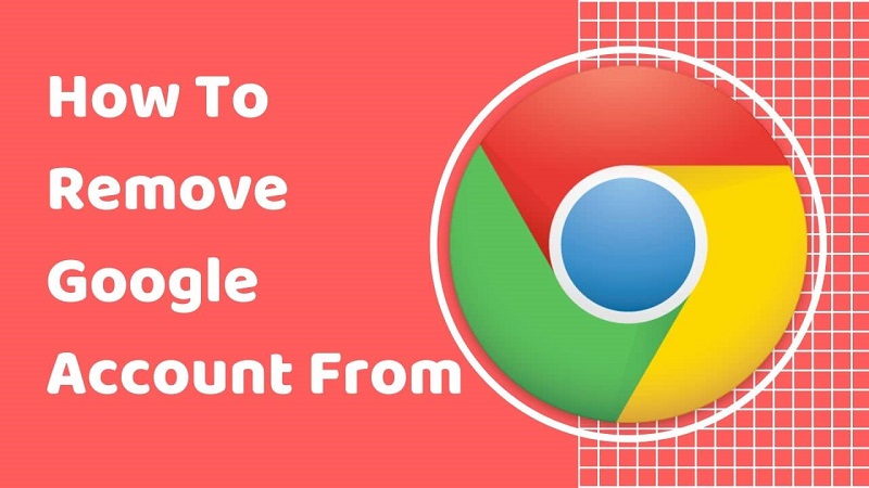 remove Google account from Chrome