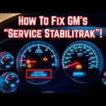How to Fix Service Stabilitrak GMC