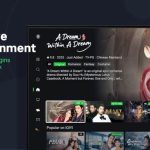 Vibrant screenshot of iQIYI app interface on a tablet, displaying a Chinese drama episode with subtitles and play controls.