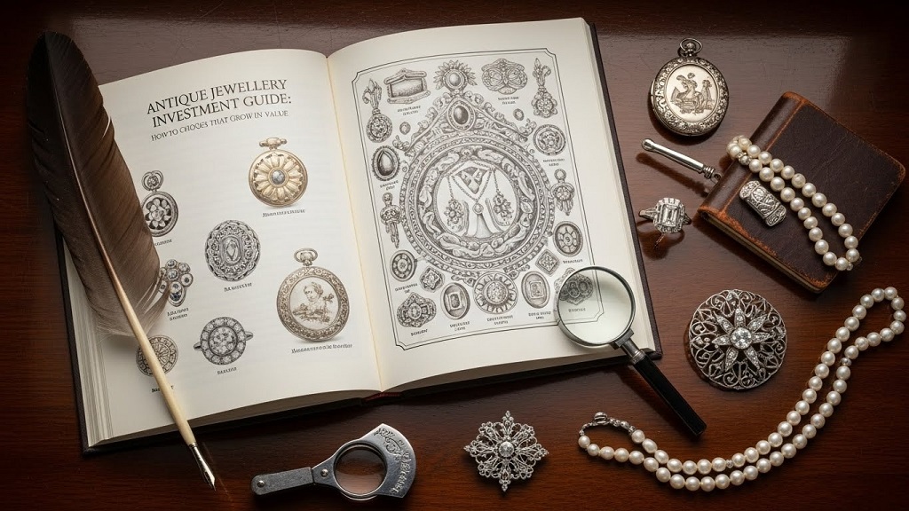 Art Deco engagement ring example of vintage investment jewellery.