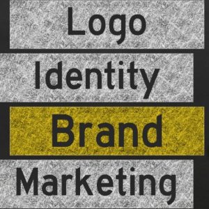 California entrepreneur building strong brand identity using visual design, marketing materials, and brand guidelines.