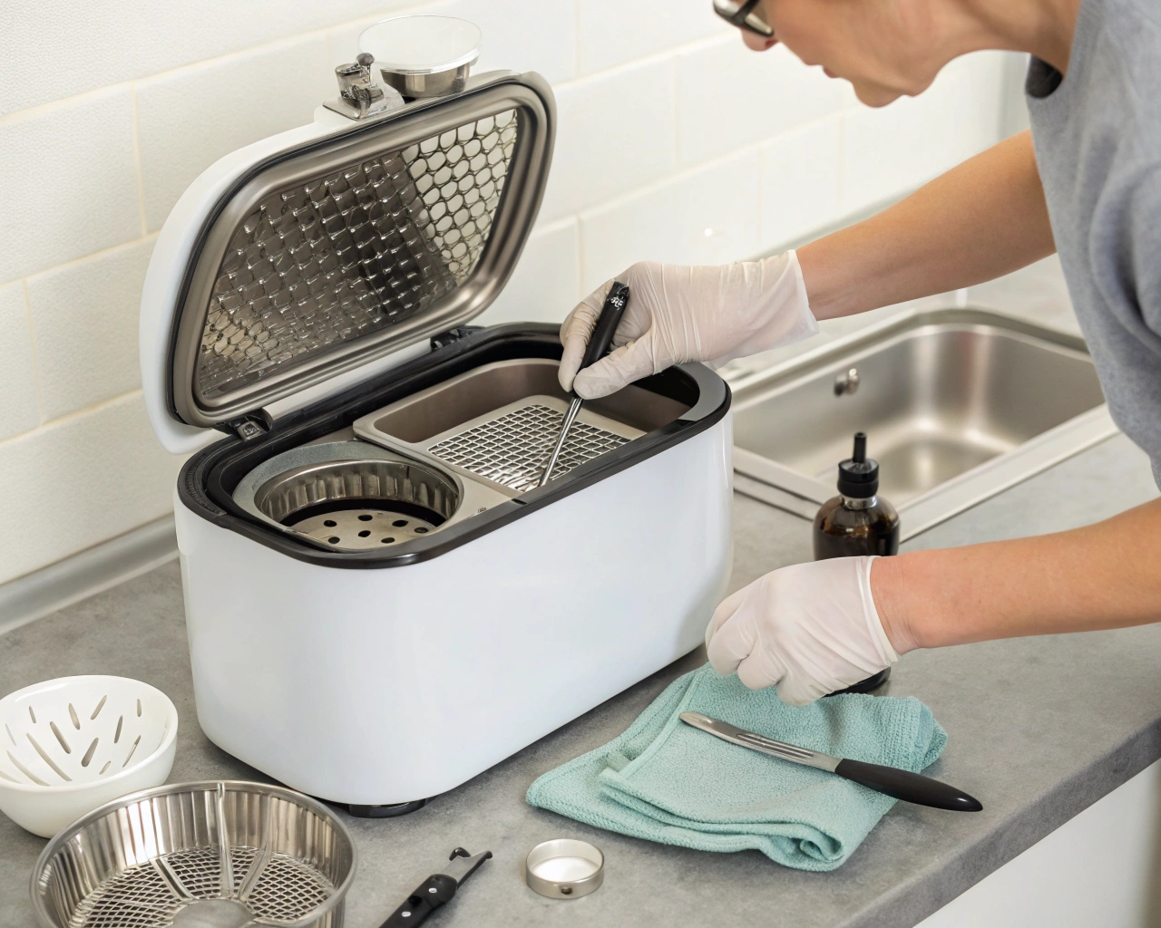 Master ultrasonic cleaning with our step-by-step guide. Learn how to set up, choose solutions, and clean jewelry, tools, and electronics safely.